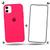 Capa + Pelicula de Vidro Compatível Com iPhone 11 Rosa-pink