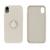 Capa Pop Finger Apoio Dedo para iPhone XR Branco Antigo