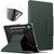 Capa Premium Flex Cover Tab S7 11 pol 2020 SM-T870 e SM-T875 com Suporte S pen e Função Wake Sleep Verde-Militar