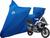 Capa Proteção Moto Bmw R 1200 GS Com Bauleto Central Azul