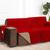 Capa Protetor de Sofa Retratil Assento 2,40 m Porta Controle Várias Cores Vermelho - Caqui