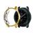 Capa Protetora Bumper Case compativel com Samsung Galaxy Watch 42mm Sm-R810 Dourado