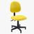 Capa Protetora de Cadeira Estofada Secretária de Escritório e Consultório Malha Gel Lisa Amarelo