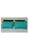 Capa Protetora/ Fronha para Travesseiros em malha Gel 70x50cm varias cores com ziper verde-tiffany