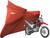 Capa Protetora Para Moto Honda Nxr 125 150 160 Bros Com Logo Vermelha