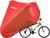 Capa Protetora Tecido Macio Bike Caloi 400 M Urban Aro 26 Vermelho