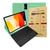 Capa Redmi Pad SE 11 Polegadas Teclado e Touchpad Anti Impacto + Pelicula de Vidro Verde Claro