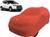 Capa Reforçada Para Cobrir Carro Jac T50 Vermelha