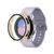 Capa Resistente Acrílico E Vidro Para Galaxy Watch 5 44mm Rose