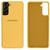 Capa Silicone Aveludada Samsung Galaxy S21 Amarelo
