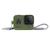 Capa Silicone GoPro Hero 8 + Cordão Ajustável - Sleeve + Lanyard Verde