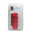 Capa Silicone Holder Translúcida Compatível Com Samsung A21s Vermelho