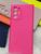 Capa Silicone Novo Modelo Galaxy Note 20 Ultra/Note 20 Plus rosa néon