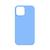 Capa slim case colorida com proteção de aveludada compatível com iPhone 14 Pro Azul 02