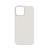 Capa slim case colorida com proteção de aveludada compatível com iPhone 14 Pro Branco