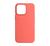 Capa slim case colorida com proteção de aveludada compatível com iPhone 14 Pro Rosa 01 