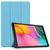 Capa Smart compatível com Samsung Galaxy Tab S7 Plus  Capa pasta Tablet S7 Plus Azul Tiffany