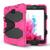 Capa Survivor Militar Tablet Samsung Galaxy Tab A6 A7 7" Polegadas Sm- T285 / T280 Rosa-escuro