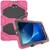 Capa Survivor Para Tablet Samsung Galaxy Tab A 10.1" SM-P585 / P580 + Película de Vidro Rosa