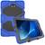 Capa Survivor Para Tablet Samsung Galaxy Tab A 10.1" SM-P585 / P580 + Película de Vidro Azul