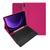 Capa Tab S9 FE Plus 12.4 Polegadas Case Teclado Touchpad Anti Impacto Premium Pink