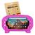 Capa Tablet Amazon Fire HD 10 Infantil Anti Impacto Antiderrapante Borracha + Pelicula de Vidro Pink