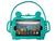 Capa Tablet Amazon Fire HD 8 Infantil Suporte Veicular Anti Impacto Antiderrapante Silicone Durável Verde Água