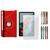 Capa Tablet Giratória Para Galaxy Tab S7 11'' T870 T875 2020 + PELÍCULA + CANETA Vermelha