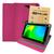 Capa Tablet Multilaser M9 M9S Go Case M9 9 Polegadas Giratória Anti Impacto + Pelicula de Vidro Pink