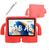 Capa Tablet Para Galaxy Tab A8 X200/X205 Bracinho Infantil Vermelho