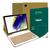 Capa Tablet Tab A8 2022 10.5 Com Teclado Removível Case Capinha Magnética + Pelicula HPrime Premium Dourada