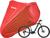Capa Tecido Alta Proteção Bike Caloi E-Vibe Elite Elétrica Vermelho