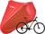 Capa Tecido Alta Proteção Bike Caloi Explorer Sport 2023 Mtb Vermelho