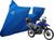Capa Tecido Para Moto Yamaha Xtz 250 Lander Com Bauleto Azul
