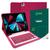 Capa Teclado Ipad Pro 12.9 3ª Geração 2018 Case Magnética Slim Sem Fio + Pelicula HPrime Premium Pink