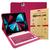 Capa Teclado Ipad Pro 12.9 3ª Geração 2018 Case Magnética Slim Sem Fio Premium + Pelicula de Vidro Pink