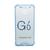 Capa Transparente Compatível Com Motorola Moto G6 Plus Azul