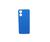Capa Veludo + Película Privacidade Compatível Para Moto G04 Azul-claro