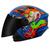 Capacete Aberto Feminino Masculino New Liberty Three Coyote Pro Tork Brilhante Viseira Fumê AZUL