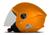 Capacete Aberto New Liberty Three Elite ProTork varias cores TIME ORANGE (LARANJA FOSCO)