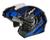 Capacete Articulado Moto Peels Urban U-rb2 Dynamic Azul Brilhante Robocop Azul Brilhante