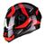 Capacete Articulado Moto Peels Urban U-rb2 Vértice Vermelho Brilhante Robocop Vermelho Brilhante