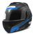 Capacete Articulado Pro Tork V-pro Jet 3 Robocop  AZUL CLARO