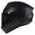 Capacete ASX/ Axxis Draken UK Fosco Preto e Cinza Preto Fosco