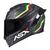 Capacete ASX/ Axxis Eagle Racing Italy Preto ( Fosco ) Preto