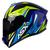 Capacete ASX/ Axxis Eagle Street Brilho Preto/ Tiffany/ Rosa Azul/Amarelo/Cinza