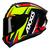 Capacete Axxis Draken Vector Moto Esportivo Masculino Feminino Lançamento Preto e Amarelo