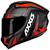 Capacete Axxis Draken Vector Moto Esportivo Masculino Feminino Lançamento Preto Fosco e Vermelho