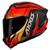 Capacete Axxis Draken Vector Moto Esportivo Masculino Feminino Lançamento Vermelho Fosco e Dourado
