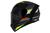 Capacete Axxis Esportivo Moto Preto Fosco Lançamento Draken BLACK MATTE B3